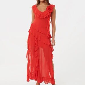 Ever New Ruffle Gown